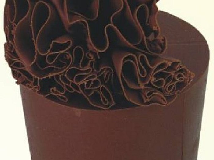 Шоколадний блок для машинки "жироль" коричневий 1кг