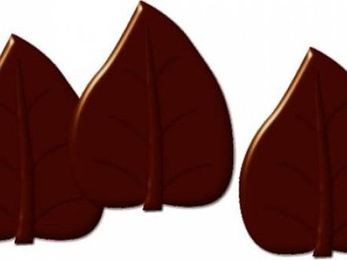 Шоколадний декор "Листочок"