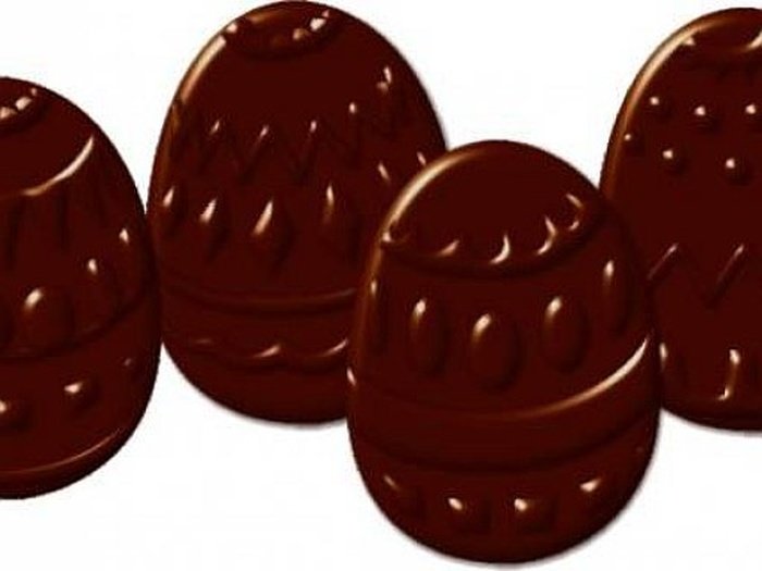 Шоколадний декор "Пасхальне яйце"